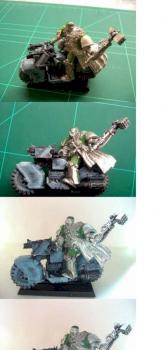 White Scars Commander WIP by Vitruvian Ape