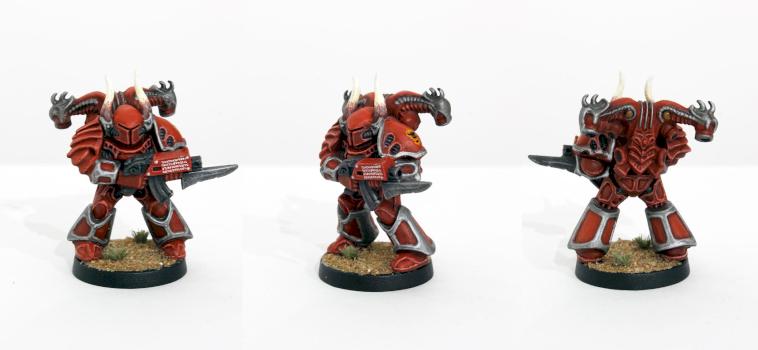 Space Crusade Vintage Chaos Space Marine by rottendeadlenin