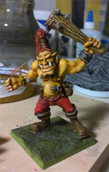 Hill-Troll / Hill-Giant (Harlequin? Grenadier?) by The Incredible Microbe