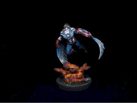 Captain America: Sam Wilson by BrushWood Minis