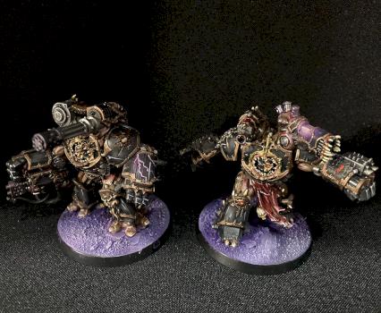 Black Legion Chaos obliterators by Soyg
