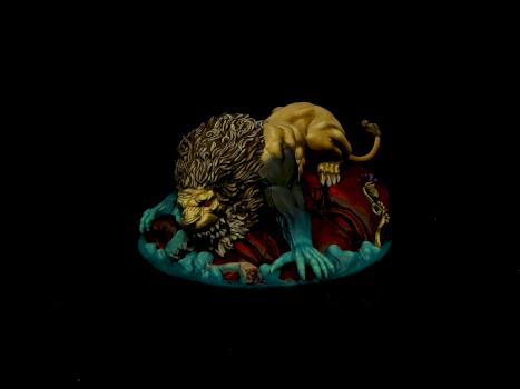 Gigalion by Paint Eater Minis