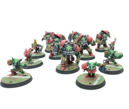 Black Orc Blood Bowl team by Heilbuth