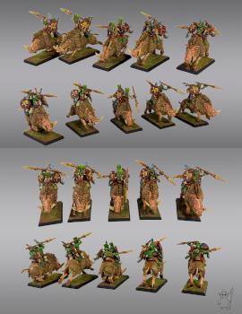 Forest Goblins Boar Rider by Zoggi