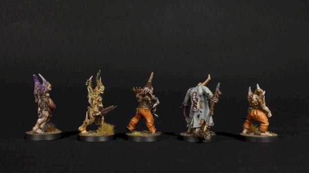 nurgle poxwalker squad by dimoni777
