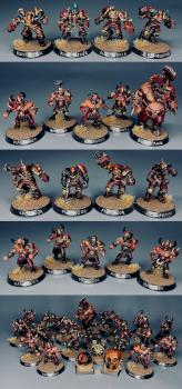 Khorne Team Chaos Blood Bowl fantasy football by GobBoss