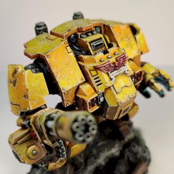 Dreadnought impérial fist by Meeples painting