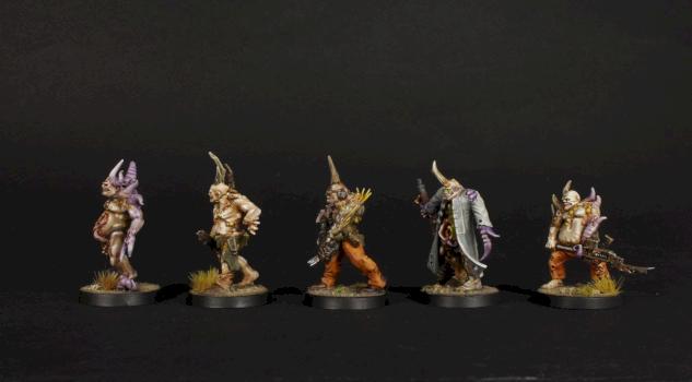 nurgle poxwalker squad by dimoni777