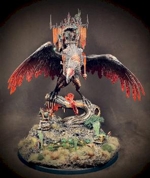 Gobsprakk: The Mouth of Mork (on custom swamp base) by Nighbreeze