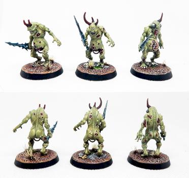 Plaguebearers of Nurgle by fantasy-miniatures