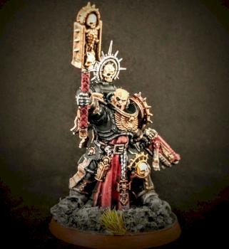 Space Marines Chaplain by CriticalStatePatient