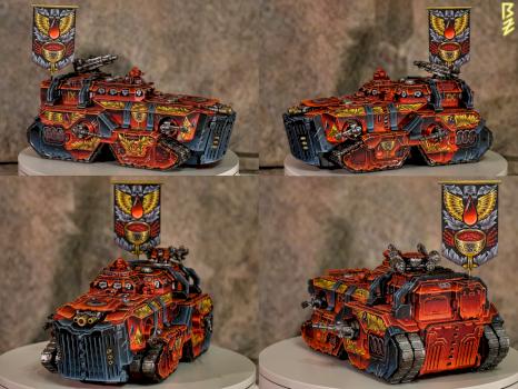Mastodon Heavy Assault Transport-blood angels-MK2 by breezezhu90