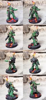 Heavy Intercessor Salamander Primaris by CerberusXt