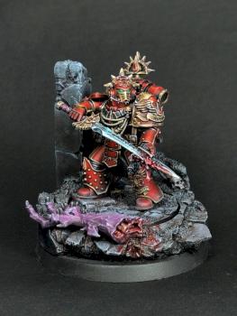 Chapter Master Raldoron, First Captain of the Blood Angels by holajaxtw