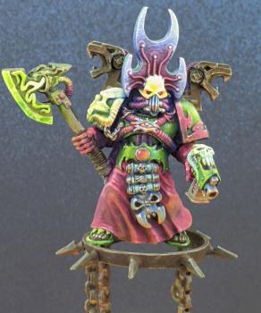 Tzeentchian Chaos Sorcerer by Orgeston