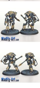 Imperial Cerastus Knights by MadFlyArtStudio