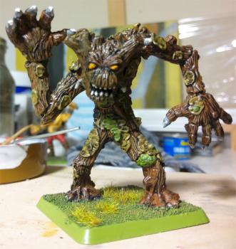 Tree-Man (Harlequin?) by The Incredible Microbe