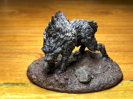 Nolzur's MM Dire Wolf by mbdenv