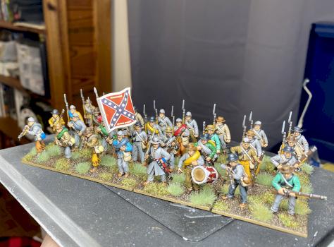 ACW Confederate Infantry by 03mark87