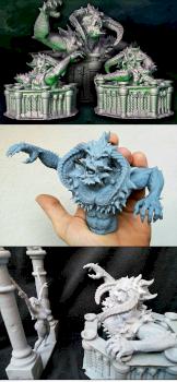 DDF Models - the Black Komurhan & the Well of the Ancients by Scylla Models