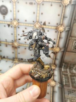 Raven Guard Chapter Master Shrike by Darkblacky