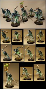 Nighthaunt Chainrasp Hordes by jujubi