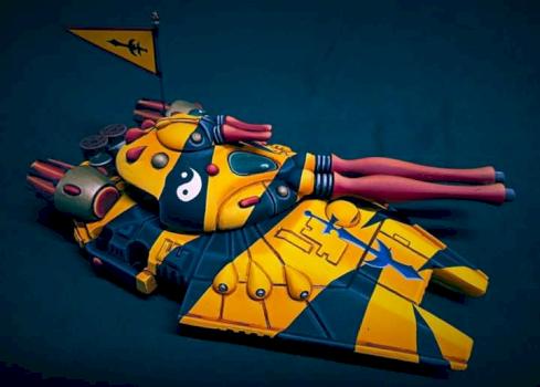 Tempest eldar Armorcast by Enrique López Valladares