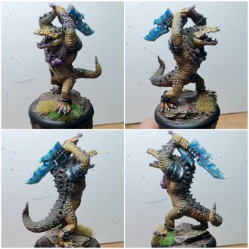 Mierce Miniatures - Megalavra, Krokodar Slaughterer by gohkm