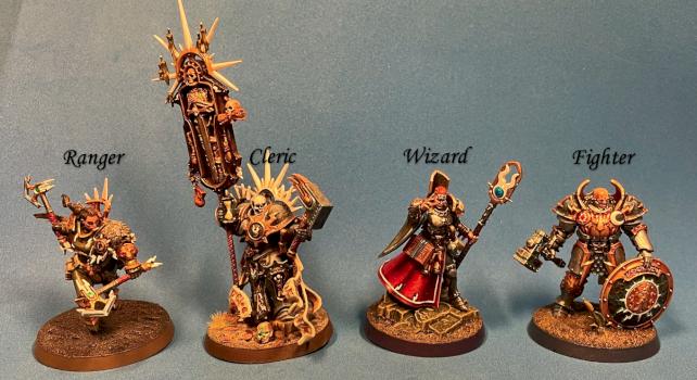 Sigmarine D&D Adventuring Party by Nighbreeze