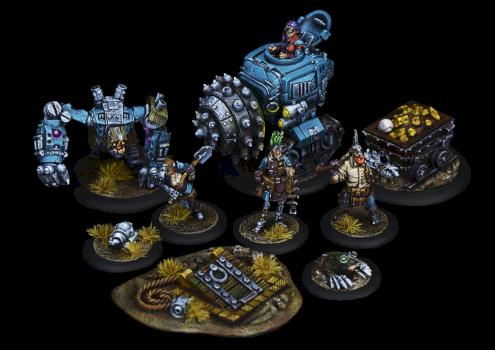 Guild Ball: Miner's Guild - Digging For Victory by Zik