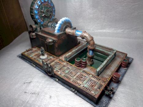 sector mechanicus power station haemotrope reactor by thecat