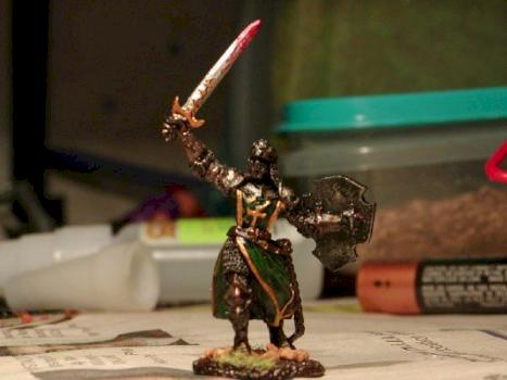 Black Legionnaire with Sword and Sheild(updated) by Sketch17x