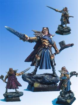 Malus Darkblade on foot by Naoned
