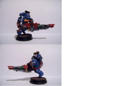 Lascannon Marine by Stupidlittleboy