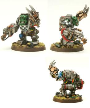 Ork Boss with power claw by HorrorShow