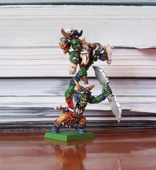 Patxi, Orc standart bearer by Errante