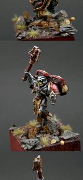 Flesh Tearer Chaplain by Barakwolf