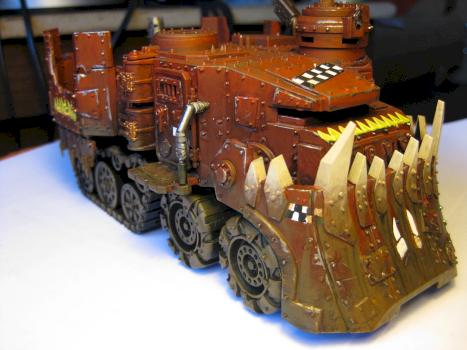Ork Battlewagon by Sarnor