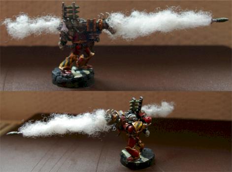 Chaos Space Marine with Missile Launcher by Lord Dave the Mighty
