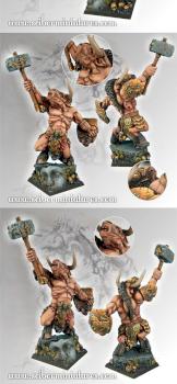 Minotaur Warrior by Scibor