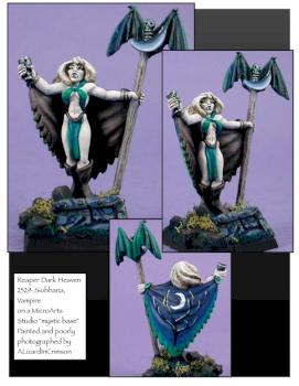 toothy blue vamp by ALizardInCrimson