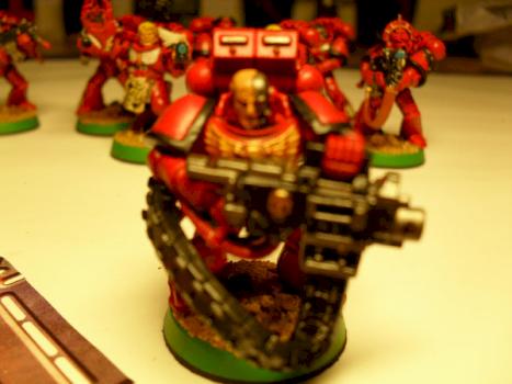 Blood Angels Tactical Squad by LoboDerPraesi