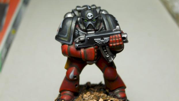 Fleash Tearers Tactical Spacemarine by Rondebar