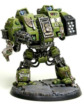 Dark Angels Dreadnought by jorv