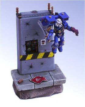 Space Marine Vanguard Veteran by Bodrius