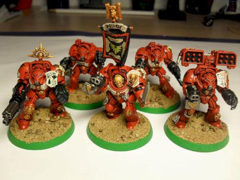 Blood Angels Terminators by LoboDerPraesi