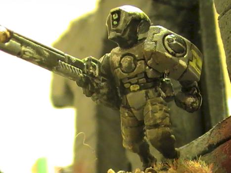 Fire Warrior Grenadier by muck96