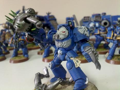 Space Marine Terminator by Marneus Rael