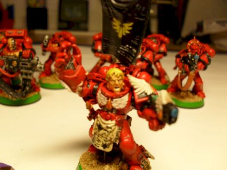 Blood Angels Tactical Squad by LoboDerPraesi