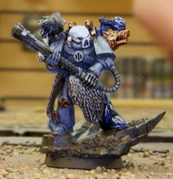 13th Company Wolf Lord by S1ND3X